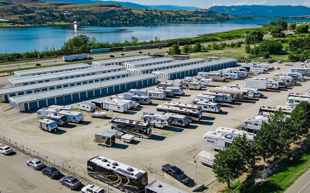 RV Storage Parking Lot