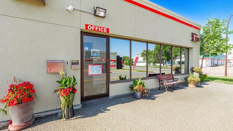 Calgary North Self Storage Facility Entrance