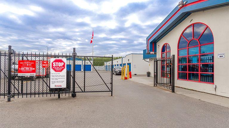 Calgary Glenmore Storage Facility Gate