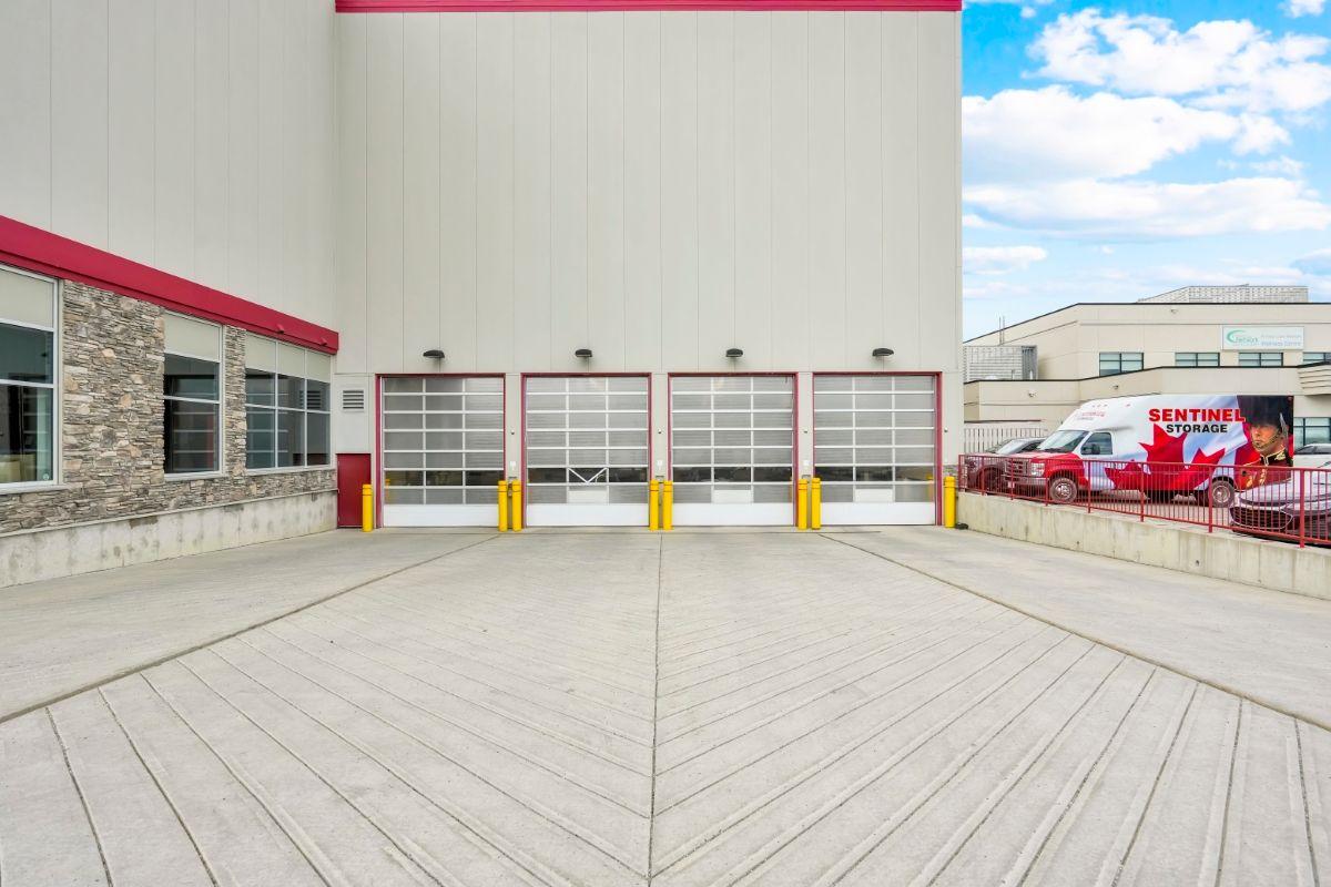 Loading Bay Entrance - Sentinel Storage - Calgary Chaparral