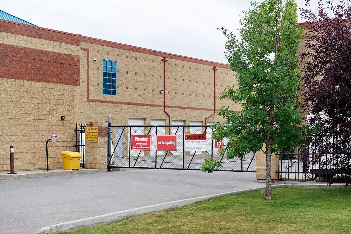 Security gate - Sentinel Storage - Calgary McKenzie